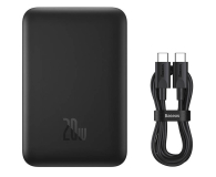 Baseus Magnetic Mini 10000mAh USB-C 20W MagSafe (czarny) - 1267984 - zdjęcie 5